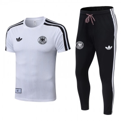 2026-2027 Germany White Short-Sleeved Thailand Soccer Tracksuit-815 2026-2027 Germany White Short-Sleeved Thailand Soccer Tracksuit-815