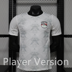 (M-3XL) Player Version 2026-2027 Egypt Away White Thailand Soccer Jersey AAA-888