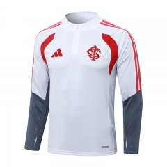 2026-2027 Brazil SC Internacional White Thailand Soccer Tracksuit-815