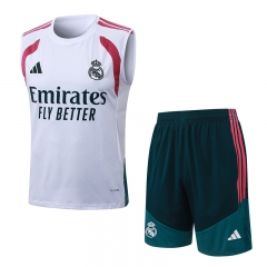 2026-2027 Real Madrid White Thailand Soccer Vest Tracksuit-815