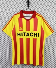 Retro Version 91-92 US Lecce Home Red&Yellow Thailand Soccer Jersey AAA-3257