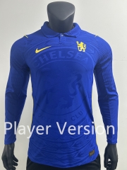 Player Version 26-27 Chelsea Home Blue LS Thailand Soccer Jersey AAA-0871 Player Version 26-27 Chelsea Home Blue LS Thailand Soccer Jersey AAA-0871