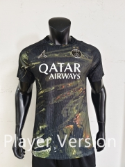 With 2 Stars Player Version 26-27 Special Version Paris Black Thailand Soccer Jersey AAA-0871 With 2 Stars Player Version 26-27 Special Version Paris Black Thailand Soccer Jersey AAA-0871