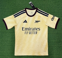 (S-4XL) 2026-2027 Arsenal 2nd Away Yellow Thailand Soccer Jersey AAA-403
