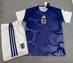 26-27 Special Anime Version Japan Blue Soccer Uniform-718 26-27 Special Anime Version Japan Blue Soccer Uniform-718