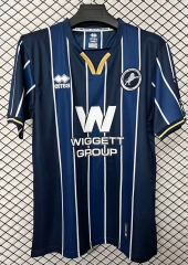 26-27 Millwall Home Royal Blue&Black Thailand Soccer Jersey AAA