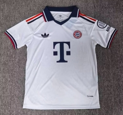 (S-4XL) With Sleeve Sponsor Version 26-27 Bayern München Away White Thailand Soccer Jersey AAA-6850