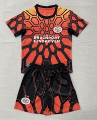 26-27 PSV Eindhoven Goalkeeper Orange&Black Soccer Uniform-AY 26-27 PSV Eindhoven Goalkeeper Orange&Black Soccer Uniform-AY