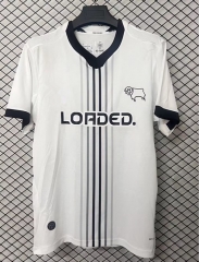 (S-4XL) 26-27 Derby County Home White Thailand Soccer Jersey-2044
