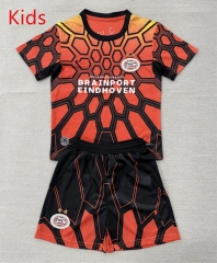 26-27 PSV Eindhoven Goalkeeper Orange&Black Kids/Youth Soccer Uniform-AY 26-27 PSV Eindhoven Goalkeeper Orange&Black Kids/Youth Soccer Uniform-AY