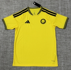 (S-4XL) 26-27 Al-Nassr FC Home Yellow Thailand Soccer Jersey AAA-4506
