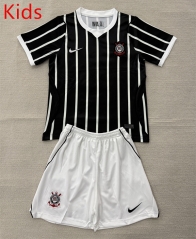 26-27 Corinthians Away Black Kids/Youth Soccer Unifrom-AY 26-27 Corinthians Away Black Kids/Youth Soccer Unifrom-AY