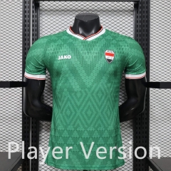 Player Version 26-27 Iraq Away Green Thailand Soccer Jersey AAA-888