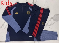 26-27 Bayern München Royal Blue Kids/Youth Soccer Tracksuit-815 26-27 Bayern München Royal Blue Kids/Youth Soccer Tracksuit-815