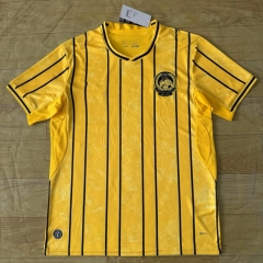 (S-4XL) 26-27 Malaysia Home Yellow Thailand Soccer Jersey AAA-2483 (S-4XL) 26-27 Malaysia Home Yellow Thailand Soccer Jersey AAA-2483