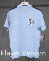 (S-3XL) Player Version 26-27 England Light Blue Thailand Training Soccer Jersey AAA-4563