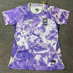 2026 Korea Away Purple Thailand Women Soccer Jersey AAA