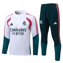 2026-2027 Real Madrid White Thailand Soccer Tracksuit-815