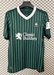 (S-4XL) 26-27 Plymouth Argyle Home Green Thailand Soccer Jersey AAA-2044