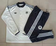 26-27 Germany Beige Thailand Soccer Tracksuit-815