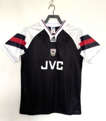Retro Version 1992-1994 Arsenal Away Black Thailand Soccer Jersey AAA-811 Retro Version 1992-1994 Arsenal Away Black Thailand Soccer Jersey AAA-811