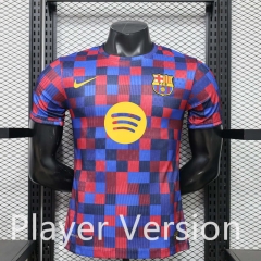 Player Version 26-27 Pre-Match Barcelona Red&Blue Thailand Soccer Jersey AAA-888 Player Version 26-27 Pre-Match Barcelona Red&Blue Thailand Soccer Jersey AAA-888