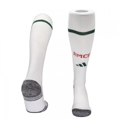 26-27 Real Madrid Home White Kids/Youth Soccer Socks 26-27 Real Madrid Home White Kids/Youth Soccer Socks