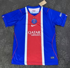 (S-4XL) With 2 Stars 26-27 Paris Home Blue Thailand Soccer Jersey AAA-2483 (S-4XL) With 2 Stars 26-27 Paris Home Blue Thailand Soccer Jersey AAA-2483