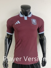 Player Version 26-27 Aston Villa Home Maroon Thailand Soccer Jersey AAA-0871