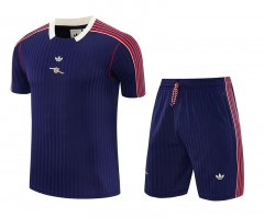 25-26 Retro Version Arsenal Royal Blue Thailand Soccer Uniform-418