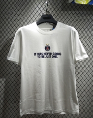 2026 Champion Version Paris White Cotton T-shirt-DD3