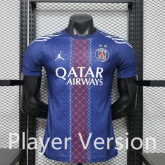 With 2 Stars Player Version 25-26 Special Version Paris Blue Thailand Soccer Jersey AAA-888