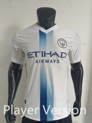 Player Version 26-27 Manchester City 2nd Away White Thailand Soccer Jersey AAA-0871 Player Version 26-27 Manchester City 2nd Away White Thailand Soccer Jersey AAA-0871