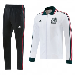 26-27 Mexico White Thailand Soccer Jacket Unifrom-LH