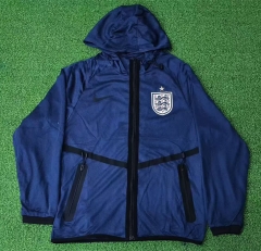 (S-3XL) 2026-2027 England Royal Blue Thailand Soccer Jacket With Hat-2044 (S-3XL) 2026-2027 England Royal Blue Thailand Soccer Jacket With Hat-2044