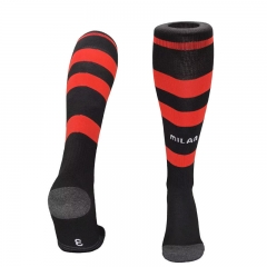 26-27 AC Milan Home Red&Black Kids/Youth Soccer Socks 26-27 AC Milan Home Red&Black Kids/Youth Soccer Socks