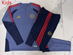 26-27 Bayern München Blue Kids/Youth Soccer Tracksuit-815 26-27 Bayern München Blue Kids/Youth Soccer Tracksuit-815