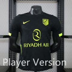 Player Version 26-27Atletico Madrid Away Black Thailand Soccer Jersey AAA-888 Player Version 26-27Atletico Madrid Away Black Thailand Soccer Jersey AAA-888