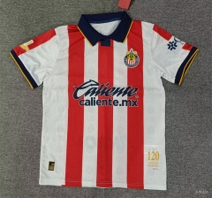 (S-4XL) 26-27 Special Version Deportivo Guadalajara Red&White Thailand Soccer Jersey AAA-5378 (S-4XL) 26-27 Special Version Deportivo Guadalajara Red&White Thailand Soccer Jersey AAA-5378