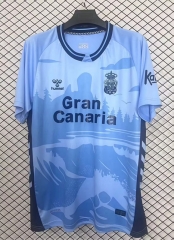 (S-4XL) 26-27 Las Palmas Away Blue Thailand Soccer Jersey AAA-8025