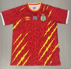 (S-4XL) 26-27 Congo Red Thailand Soccer Jersey AAA-2483