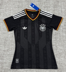 2026 Germany 2nd Away Black Thailand Women Soccer Jersey AAA-4506