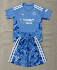 26-27 Arsenal Goalkeeper Laker Blue Soccer Uniform-AY 26-27 Arsenal Goalkeeper Laker Blue Soccer Uniform-AY