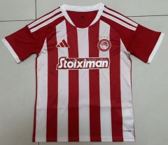(S-4XL) 26-27 Olympiacos F.C. Home Red&White Thailand Soccer Jersey AAA-8025 (S-4XL) 26-27 Olympiacos F.C. Home Red&White Thailand Soccer Jersey AAA-8025