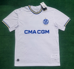 26-27 Olympique de Marseille Home White Thailand Soccer Jersey AAA-3874