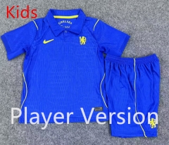 Player Version 26-27 Chelsea Home Blue Kids/Youth Soccer Uniform-9527 Player Version 26-27 Chelsea Home Blue Kids/Youth Soccer Uniform-9527