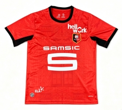 26-27 Stade Rennais Home Red Thailand Soccer Jersey AAA-417