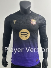 Player Version 26-27 Barcelona Away Black&Purple LS Thailand Soccer Jersey AAA-0871 Player Version 26-27 Barcelona Away Black&Purple LS Thailand Soccer Jersey AAA-0871