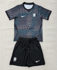 26-27 Chelsea Goalkeeper Grey&Black Soccer Uniform-AY