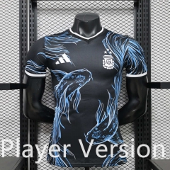 Player Version 26-27 Special Version Argentina Black Thailand Soccer Jersey AAA-888